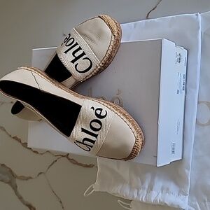 Chloe' woody espadrilles